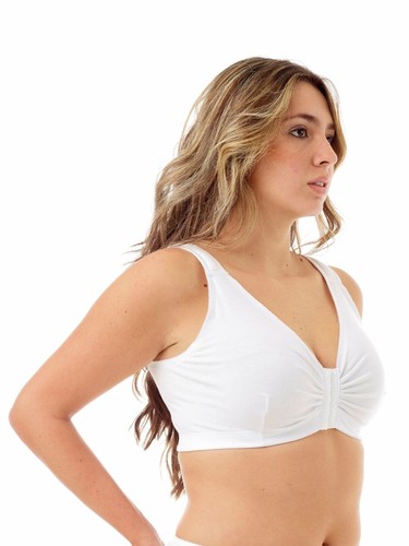 Underworks Women's Sleep & Leisure White Bra Band 36-38 Multiple Cup Sizing - Bild 2 von 5