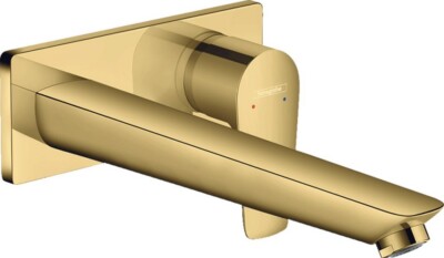 Hansgrohe 71734990 Talis E Einhandmischer mit Wandauslauf - Gold glänzend