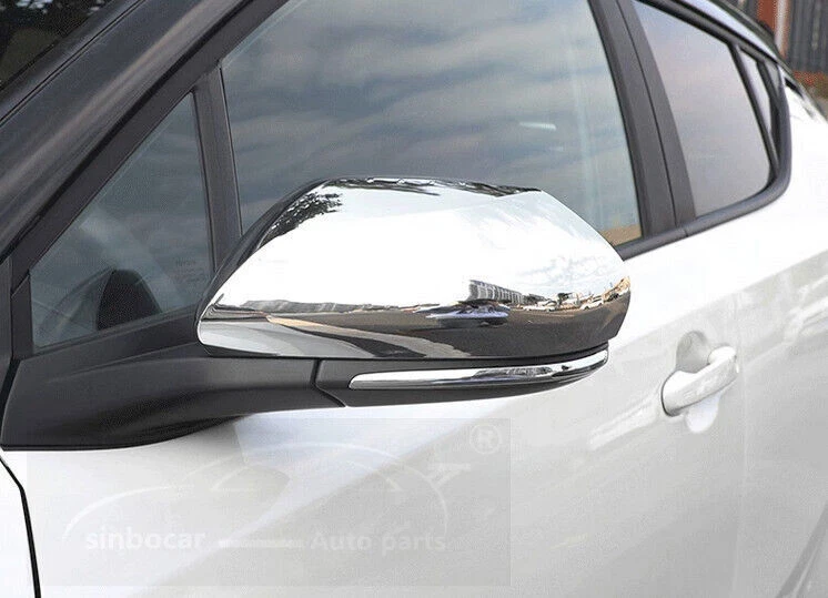 Cubierta de espejo retrovisor de puerta ABS 2p cromada para Toyota Avalon 2019-2022 Foto 2 de 4