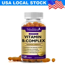 Vitamin B Complex Supplement - Super B Vitamin, Immune Boost, Energy, Metabolism