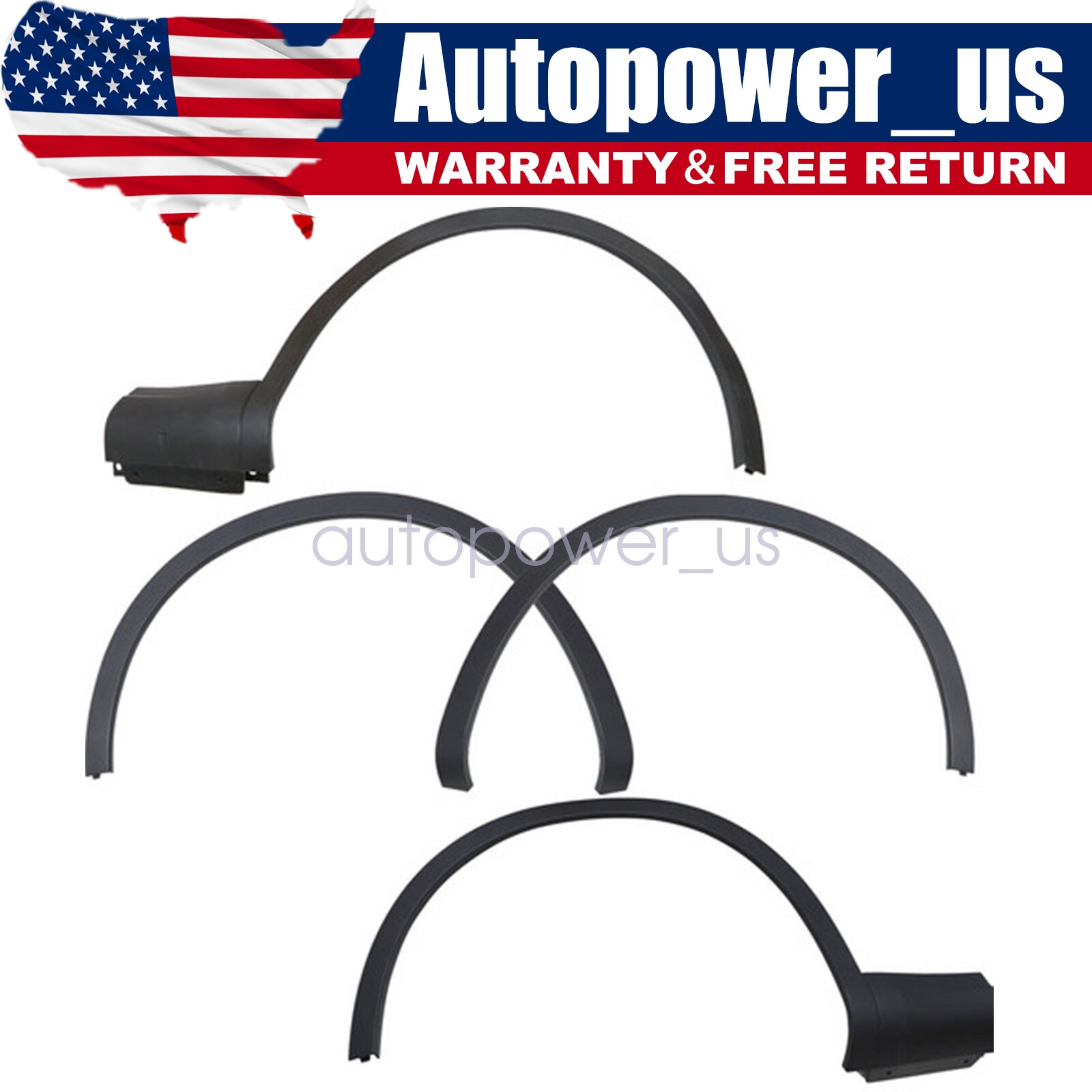 Fender Flare Wheel Molding Fit For Maserati Levante M161 2017-2020 Wheel Arch
