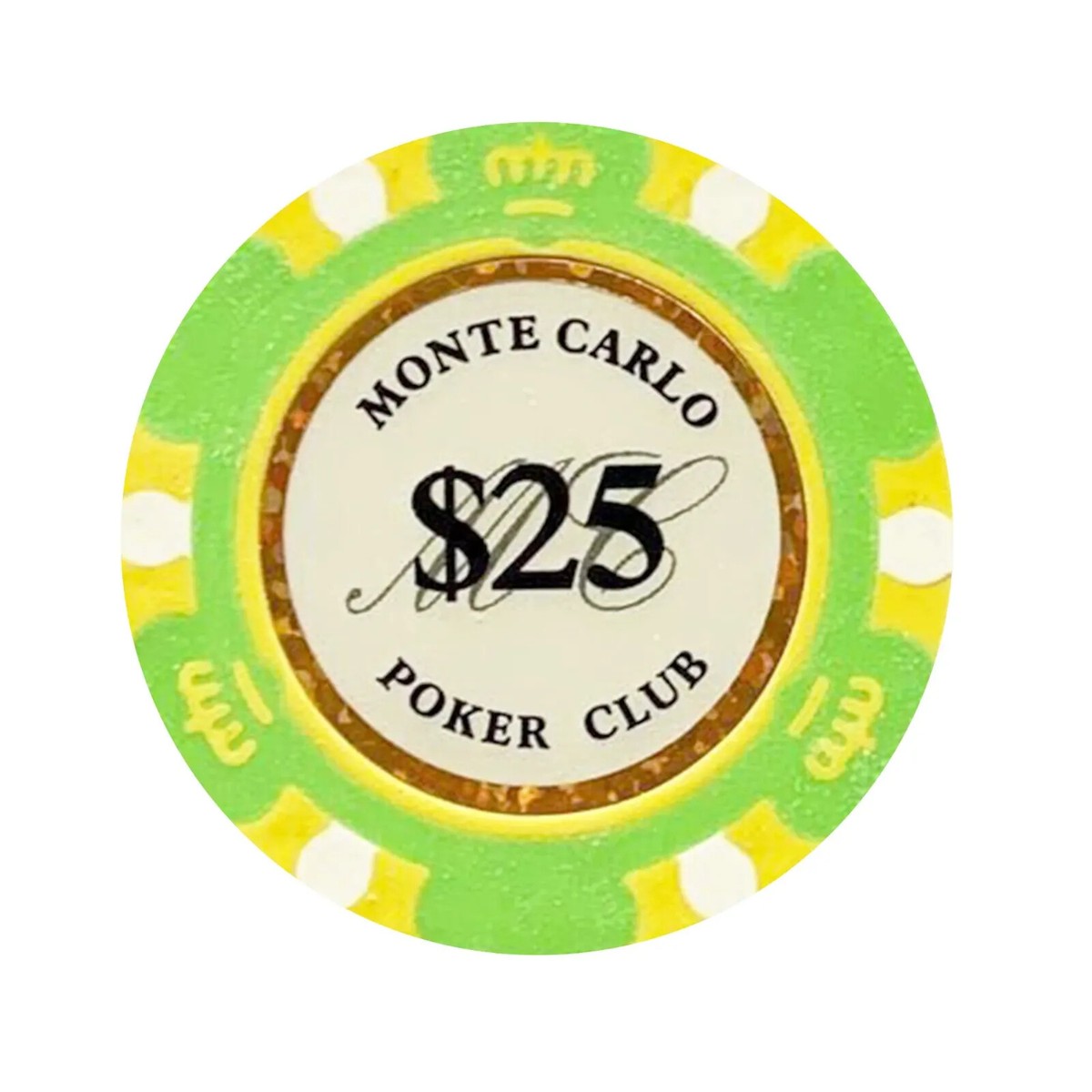 MRC POKER 650PCS 14G MONTE CARLO POKER ROOM POKER CHIPS SET WITH ALUM CASE