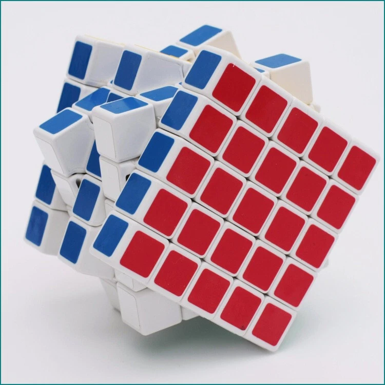 Nuevo ShengShou 5x5x5 Velocidad Ultra Suave Cubo Mágico Puzzle Giro 5x5 Blanco Foto 3 de 4