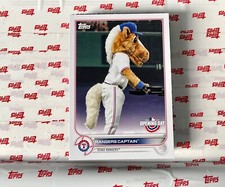 2022 Topps Opening Day Mascots #M-22 Rangers Captain - Texas Rangers