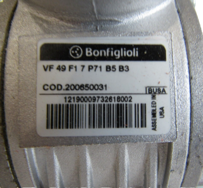 Bagariy レプリカ Bonfiglioli Gearbox VF 49 F1 28 P80 B5 B3 | P&P Distributors