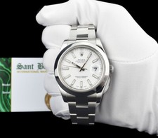 ROLEX - 41mm Stainless Steel DateJust II White Index 116300 - SANT BLANC 2