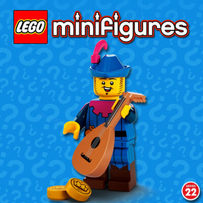 LEGO Minifiguren / Mittelalter #71032-3 - Der Troubadour - 100% NEU / NEW