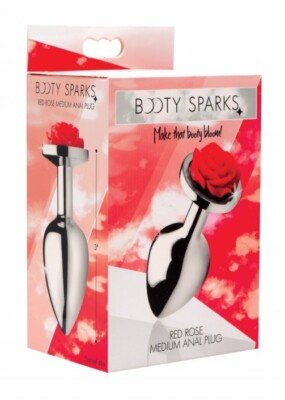 Red Rose Anal Plug- Medium | eBay