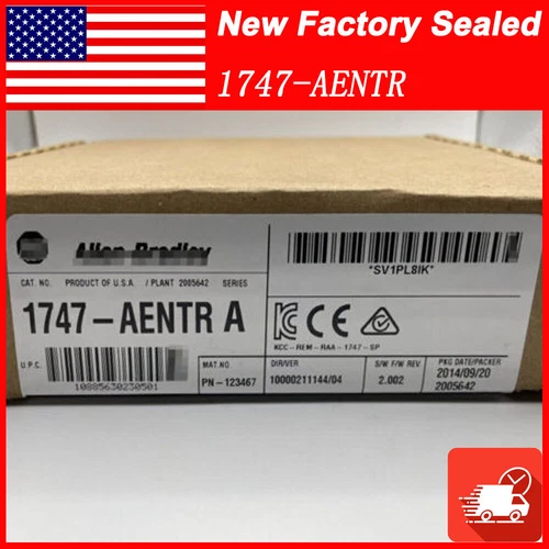 Módulo adaptador Allen-Bradley 1747-AENTR SER A EtherNet/IP NUEVO AB 1747AENTR PLC - Imagen 1 de 7