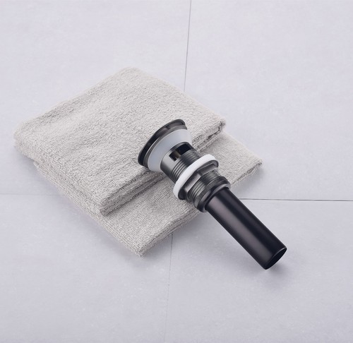 Grifo de baño latón recipiente tocador lavabo tapón de drenaje emergente con overflo - Imagen 19 de 143
