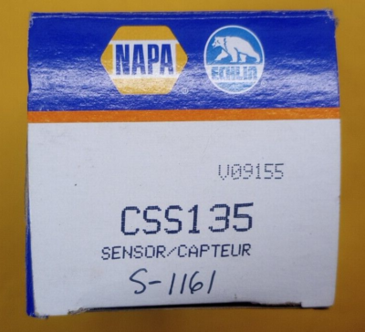 NAPA NOS Crankshaft Position Sensor CSS135 Cadillac CTS 03-04