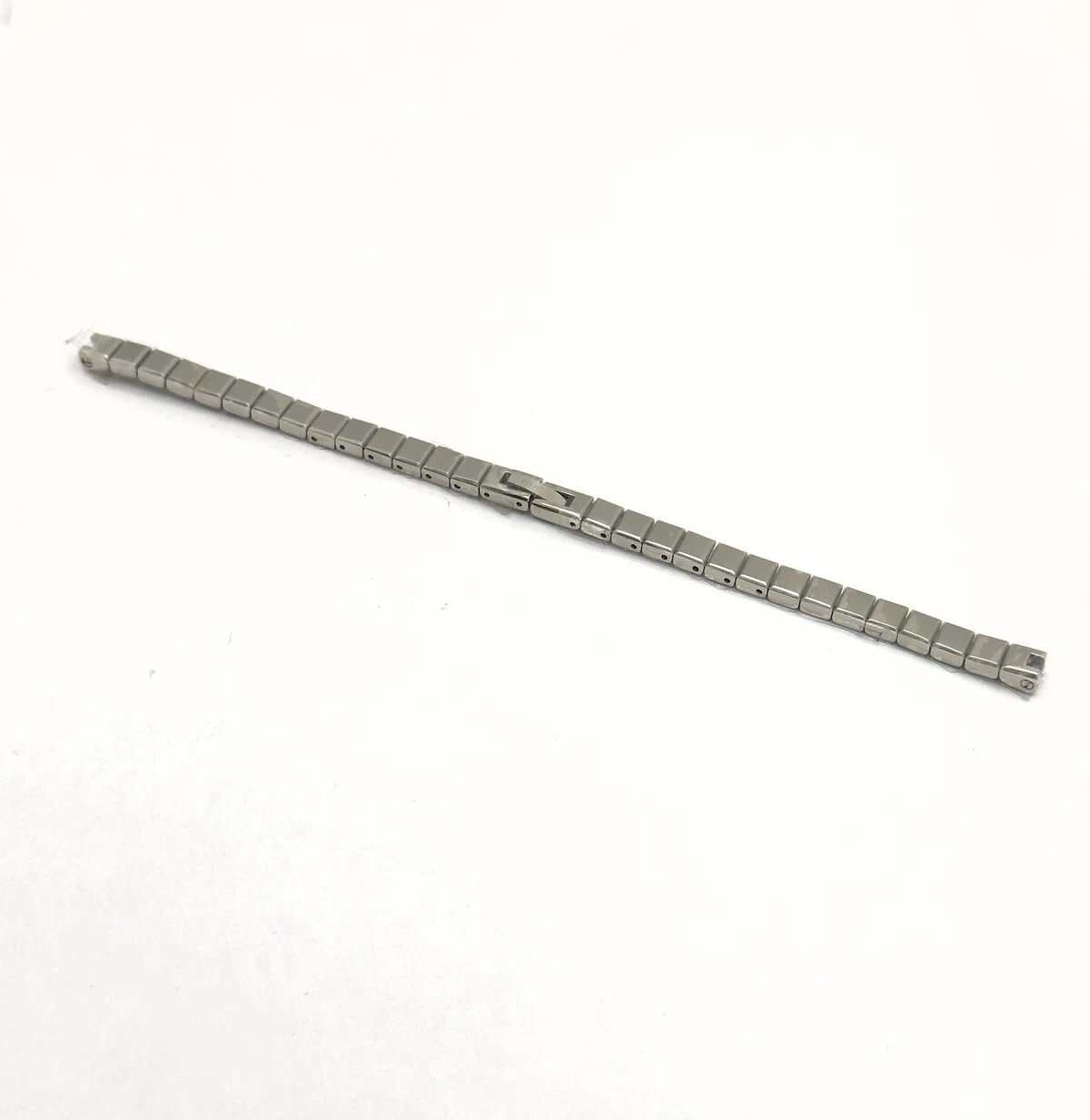 Bracelet Gucci authentique 6 mm en acier inoxydable pour montre femme YA141503 Diamantissima
