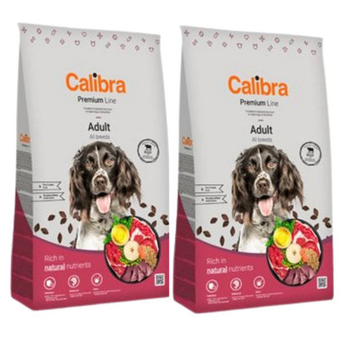 CALIBRA Dog Premium Line Adult Beef 24 kg (2 x 12 kg)