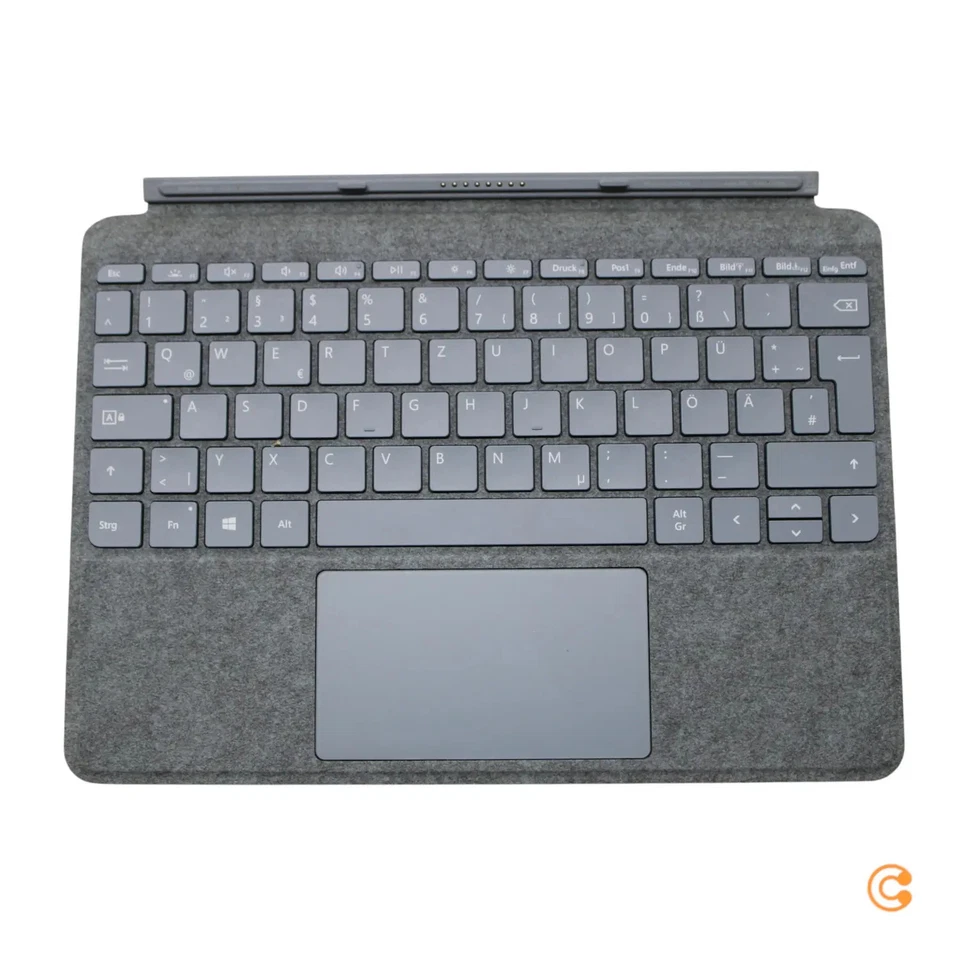 Microsoft Surface Go Signature Tastatur Cover Keyboard Platin Tablet-Zubehör - Bild 3 von 4