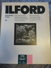 Ilford 11 x 14 multigrade deluxe rc glossy phot paper open