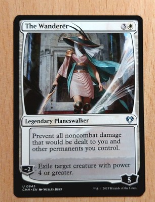 Mtg Magic: Die Wanderin / The Wanderer, PLANESWALKER, English 