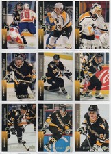 1994-95 UD, Electric Ice, SP, Die-Cut, Premier SP, BAP PITTSBURGH PENGUINS Pick