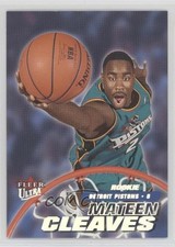 2000-01 Fleer Ultra Rookie 2225/2999 Mateen Cleaves #208 b8c