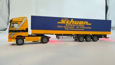 Faller Car System Herpa H0 161572 MB Actros Schuon BASTLERWARE #2 -BERN-