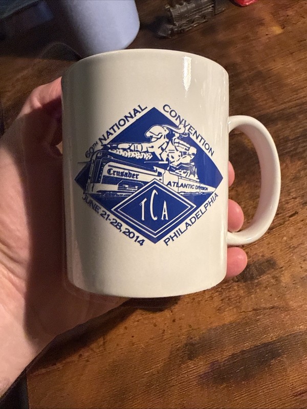60Th National Convention 2014 Atlantic Division Tca Coffee Mug Train Railroad