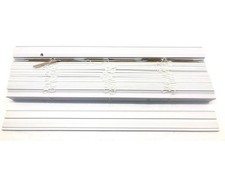 Home Decorators 27"x64" White Cordless Room Darkening 2" Faux Wood Blinds