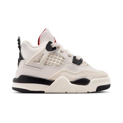 Toddler Jordan 4 Retro Flight Club_Sail/Black-University Red Shoe
