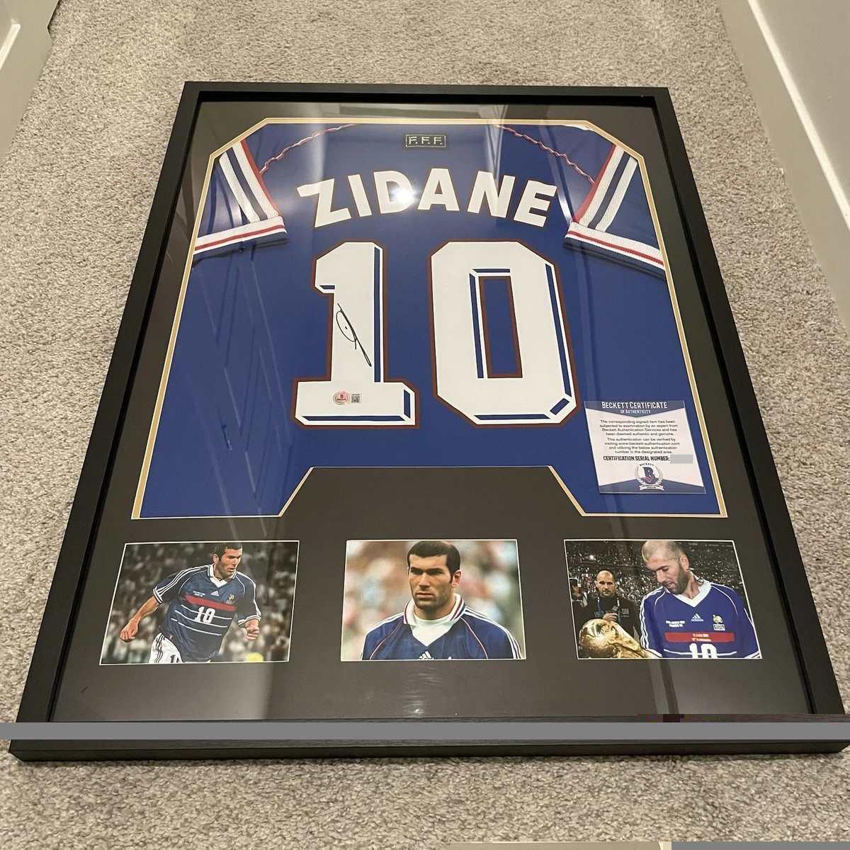 Zinedine Zidane Soccer Original Autographed Items for sale | eBay