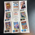 Vintage 1988 Data East Nintendo DAT-NES-US-1 Poster Bad Dudes Rampage Robocop