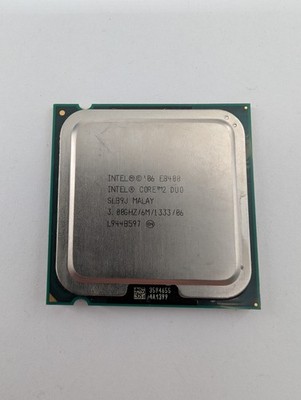 Intel Core 2 Duo E8400 3.0GHz 6MB CPU Processor LGA775 - SLB9J