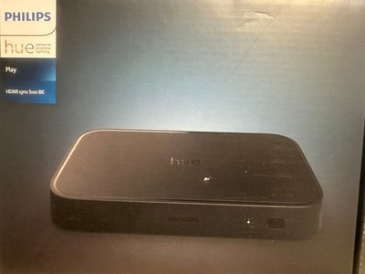 Play HDMI Sync Box 8K Philips Hue mit 4 HDMI 2.1 Buchsen schwarz