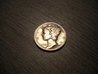 1920 D Mercury Dime Silver Circulated Business Strike Uncertified
