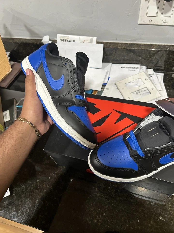 Air Jordan 1 Retro '85 OG Low Royal Talla 9 Foto 3 de 3