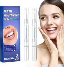 Teeth Whitening Pen 2pcs   Remove Stains, Freshen Breath, Brighten Smile