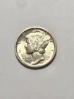 1936 D UNC Split Bands Mercury Dime Rare