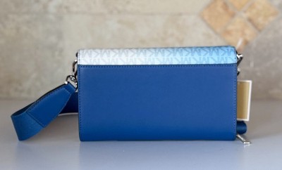 Michael Kors Jet Set Item Large Zip Around Wallet Crossbody Bag MK