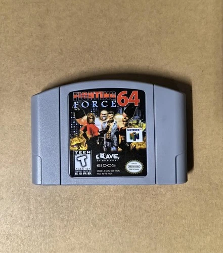 Fighting Force 64 - Nintendo 64 (N64) Rare collectible Collector's item