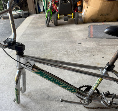 Vintage Torker Bike Frame - Chrome BMX - Bicycle | eBay