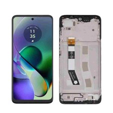 NEW For Motorola Moto G54 5G XT2343-1-2 LCD Display Touch Screen Digitizer Frame