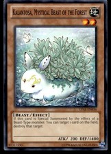 Kalantosa, Mystical Beast of the Forest LVAL LVAL-EN036 MP YuGiOh | Buy 1 Get 2 