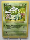 LP Bulbasaur 44/102 Regular/Non-Holo Base Set Shadowless AUTHENTIC Pokemon Card