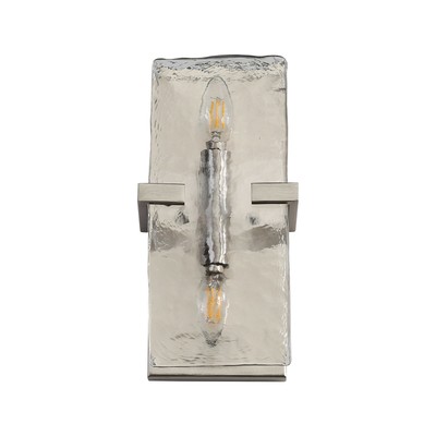 Golden Lighting 3164-WSC HWG Aenon 2 Light 13'' Tall Wall Sconce - Grey