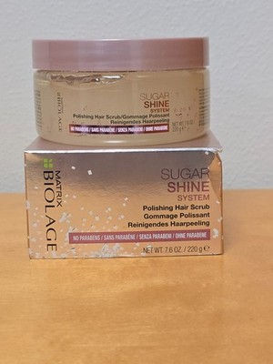 BIOLAGE SUGAR SHINE POLISHING HAIR SCRUB 7.6 Oz