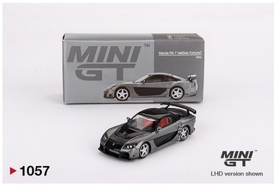 Mini GT Mazda RX-7 VeilSide Fortune7 Grey LHD 1:64 01057-L