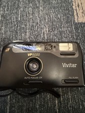 Vivitar VP 5000 35mm Film Point  Shoot Camera  Pouch Tested Working A 