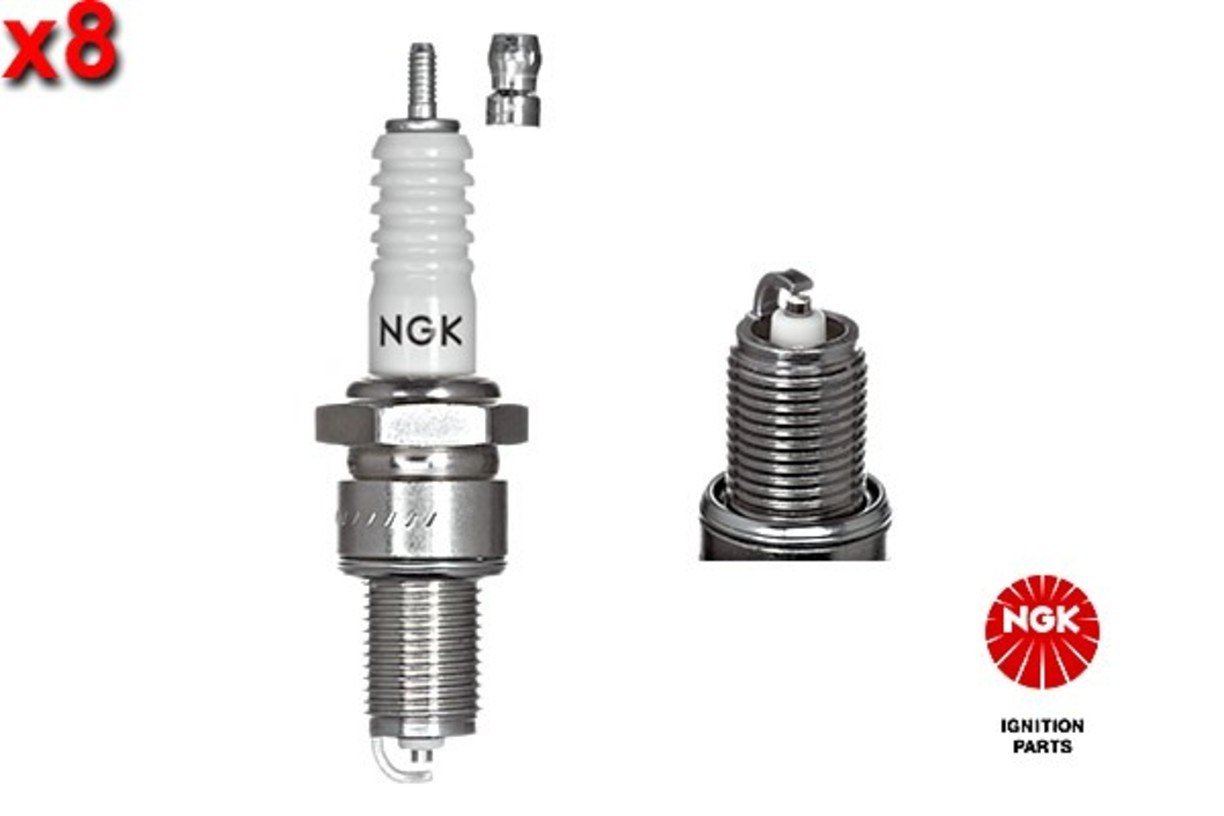 NGK 8x Spark Plug For ALFA ROMEO ASTON MARTIN AUDI AUSTIN BEDFORD 59-12 5962.A2
