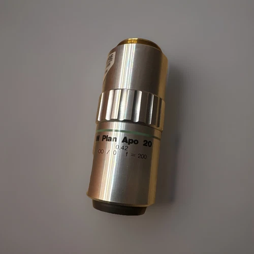 MITUTOYO M Plan Apo 20 x /0.42 ∞ / 0   f=200  Microscope Objective Lens