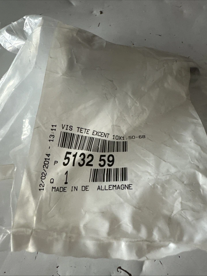 Perno Accentrix de suspensión trasera original para Peugeot 406 513259 Foto 3 de 4