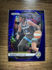 2024 Panini Prizm WNBA Diamond DeShields #8 Blue Pulsar Prizm /199