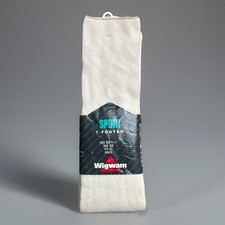 VTG Wigwam 7-footer Socks 25" 70s 1980s Tube Over Calf 11-17 Bulk Orlon Acrylic