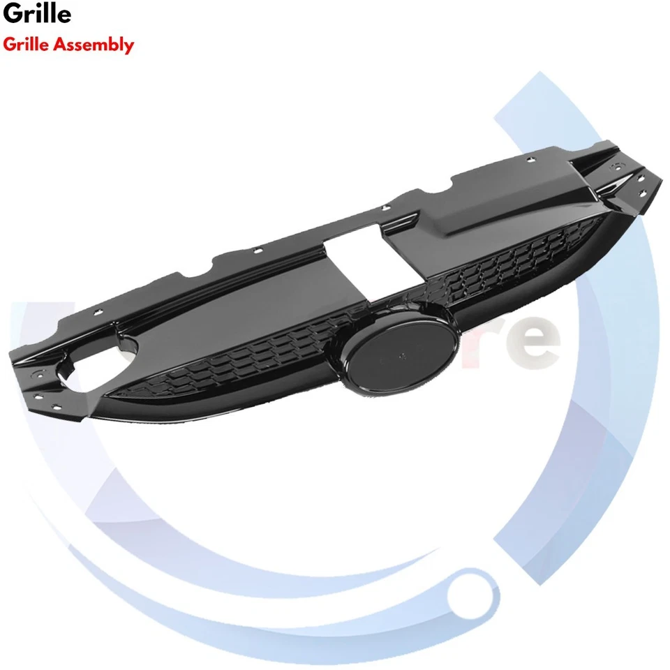 Front Bumper Cover Fascia & Grille Assembly Kit For 2010-2015 Hyundai Tucson Foto 3 de 4